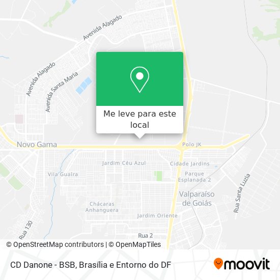 CD Danone - BSB mapa