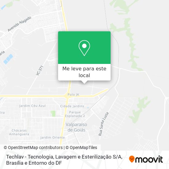 Techlav - Tecnologia, Lavagem e Esterilização S / A mapa