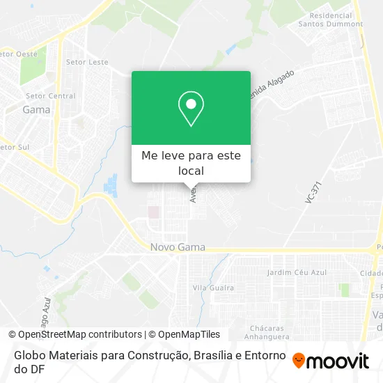 Globo Materiais para Construção mapa
