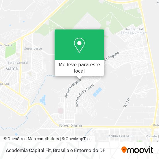 Academia Capital Fit mapa