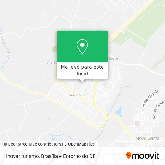 Inovar turismo mapa