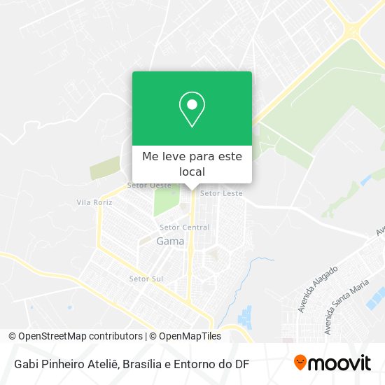 Gabi Pinheiro Ateliê mapa