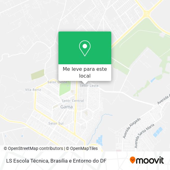 LS Escola Técnica mapa