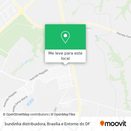 bundinha distribuidora mapa