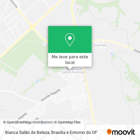Bianca Salão de Beleza mapa