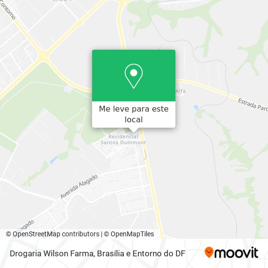 Drogaria Wilson Farma mapa