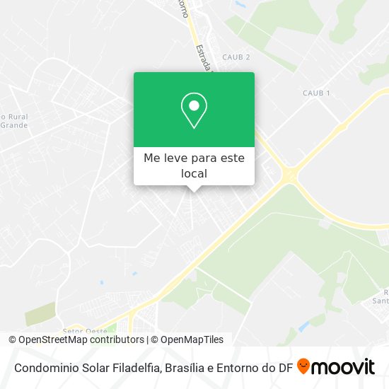 Condominio Solar Filadelfia mapa