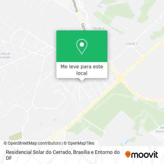 Residencial Solar do Cerrado mapa