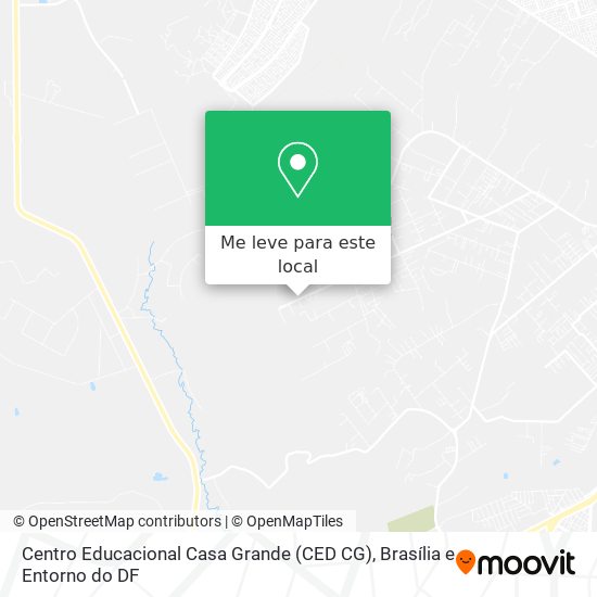 Centro Educacional Casa Grande (CED CG) mapa