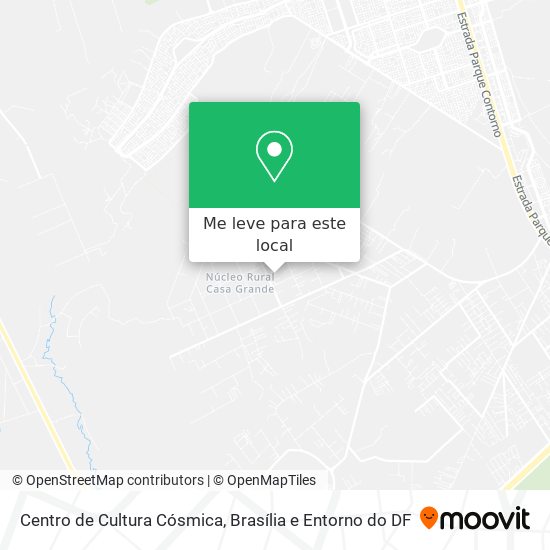 Centro de Cultura Cósmica mapa