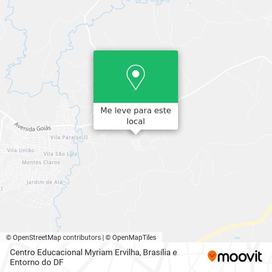 Centro Educacional Myriam Ervilha mapa