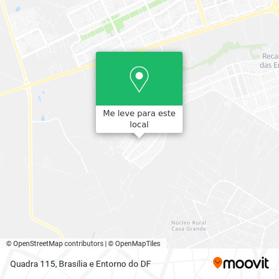 Quadra 115 mapa