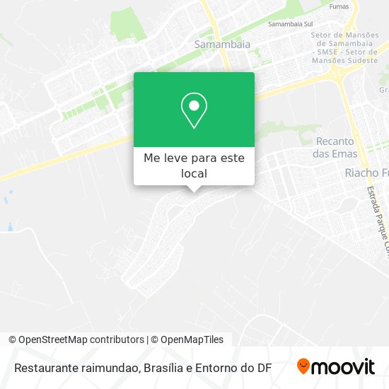 Restaurante raimundao mapa