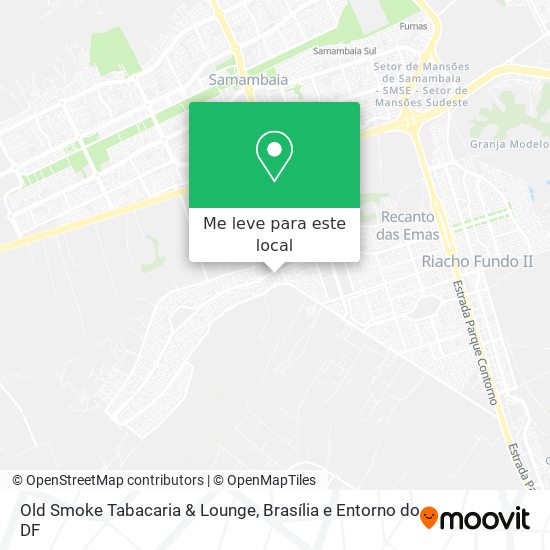 Old Smoke Tabacaria & Lounge mapa