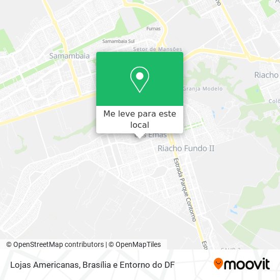 Lojas Americanas mapa