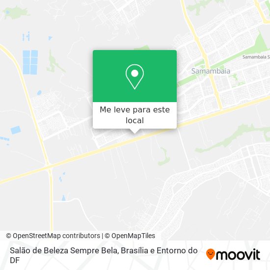 Salão de Beleza Sempre Bela mapa