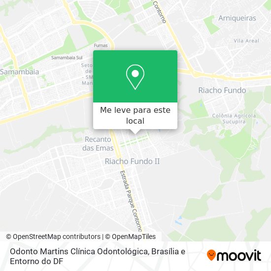 Odonto Martins Clínica Odontológica mapa