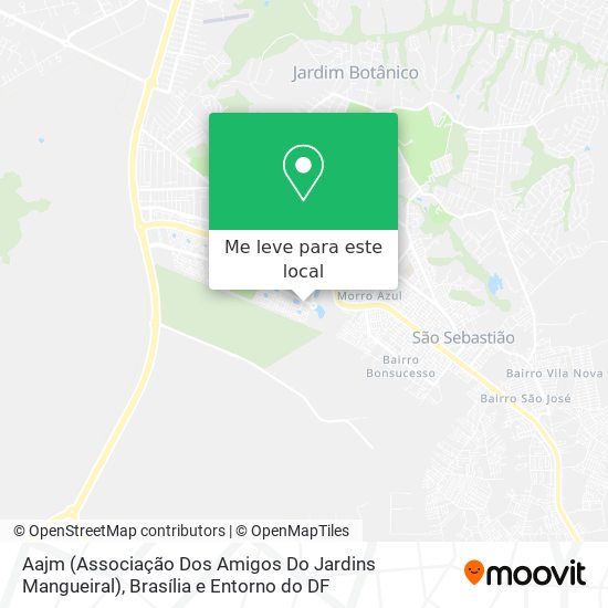 Aajm (Associação Dos Amigos Do Jardins Mangueiral) mapa