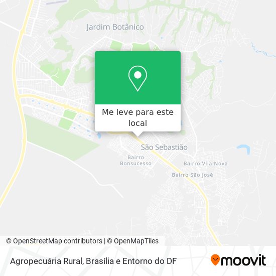 Agropecuária Rural mapa