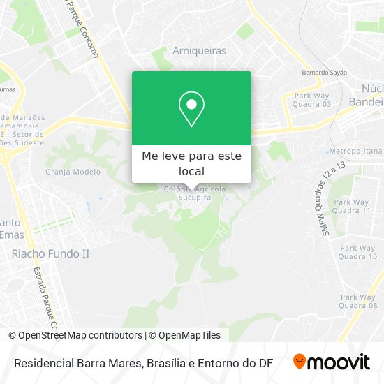 Residencial Barra Mares mapa