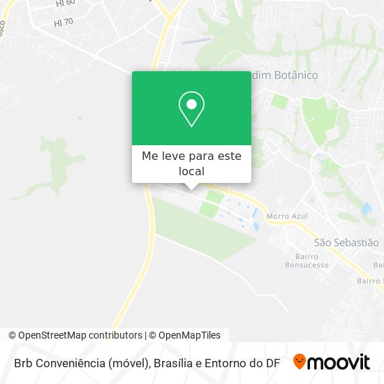Brb Conveniência (móvel) mapa
