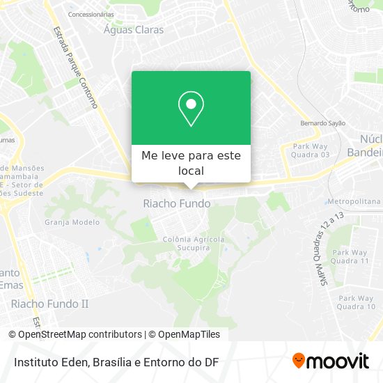 Instituto Eden mapa