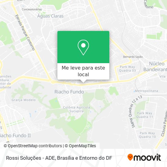 Rossi Soluções - ADE mapa