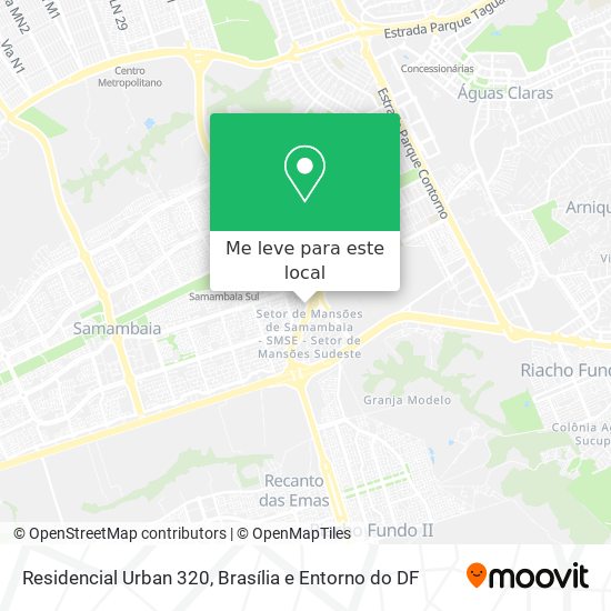 Residencial Urban 320 mapa