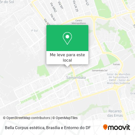 Bella Corpus estética mapa