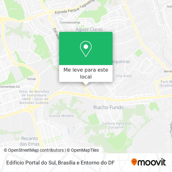 Edifício Portal do Sul mapa