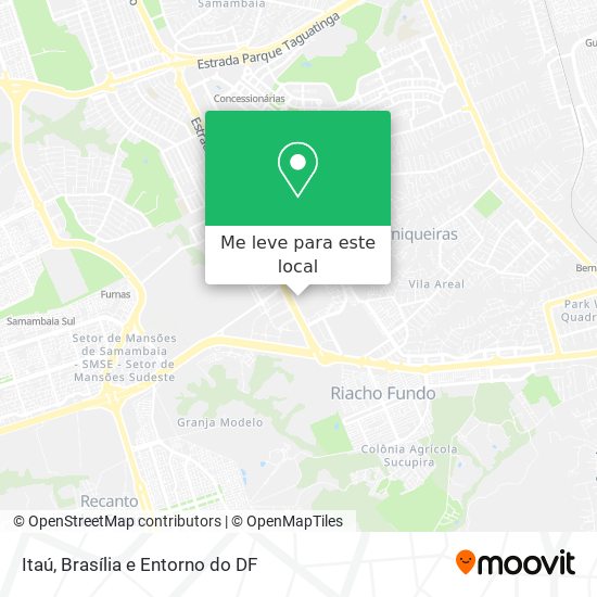 Itaú mapa