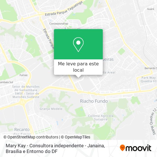 Mary Kay - Consultora independente - Janaina mapa