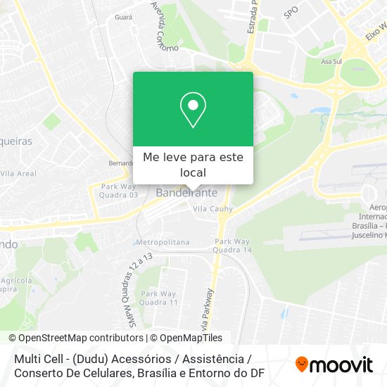 Multi Cell - (Dudu) Acessórios / Assistência / Conserto De Celulares mapa
