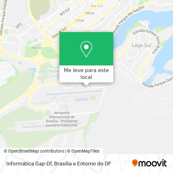 Informática Gap-Df mapa