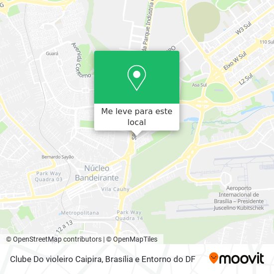 Clube Do violeiro Caipira mapa