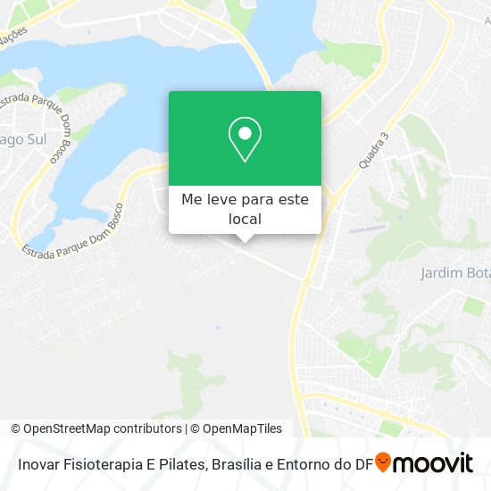 Inovar Fisioterapia E Pilates mapa