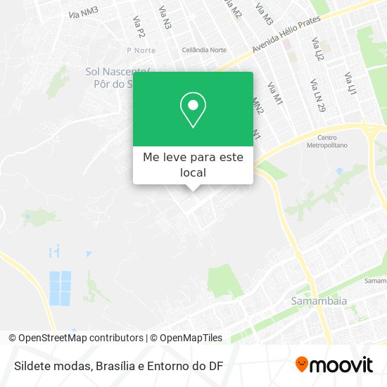 Sildete modas mapa