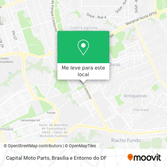 Capital Moto Parts mapa