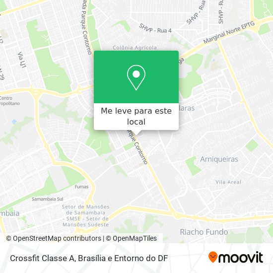 Crossfit Classe A mapa