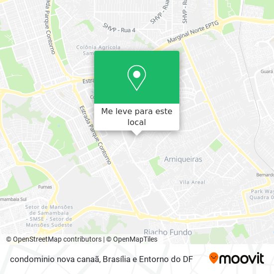 condominio nova canaã mapa