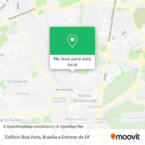 Edifício Boa Vista mapa