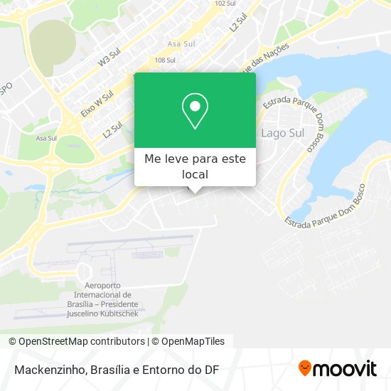 Mackenzinho mapa