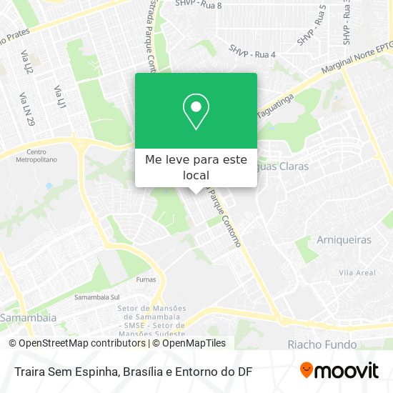 Traira Sem Espinha mapa