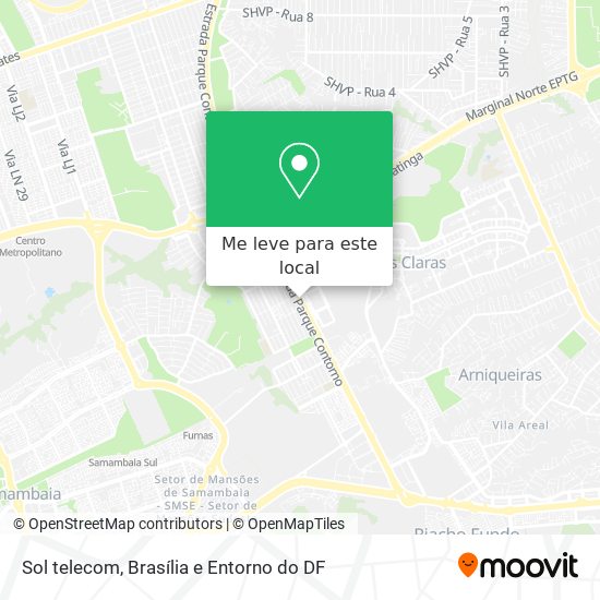 Sol telecom mapa