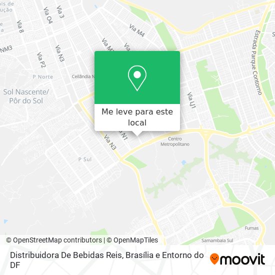 Distribuidora De Bebidas Reis mapa