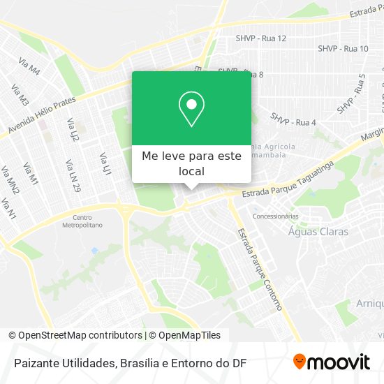 Paizante Utilidades mapa