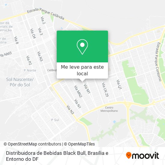 Distribuidora de Bebidas Black Bull mapa