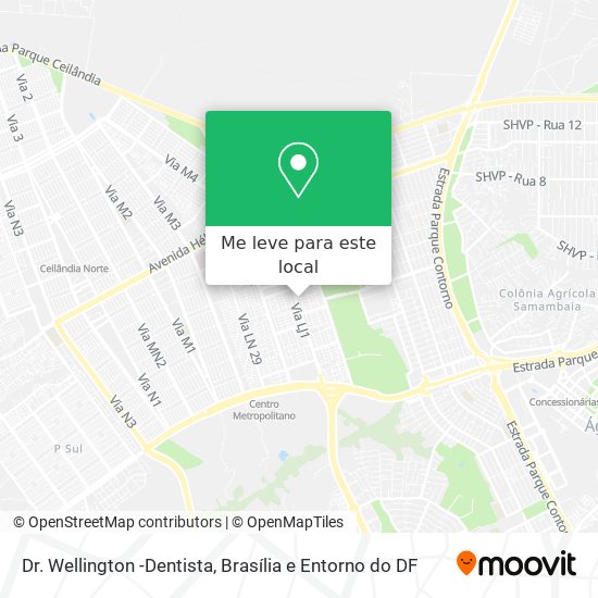 Dr. Wellington -Dentista mapa
