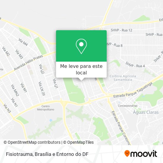 Fisiotrauma mapa