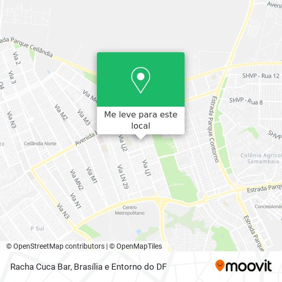 Racha Cuca Bar mapa